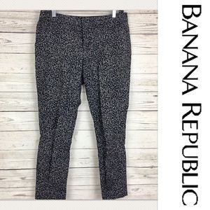 Banana Republic Sloan Fit polka dot size 6 pants
